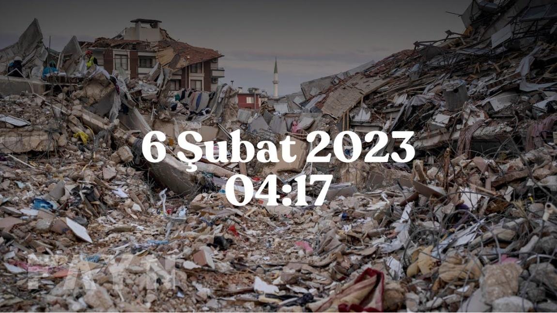 6 ŞUBAT DEPREM ETKİNLİĞİ