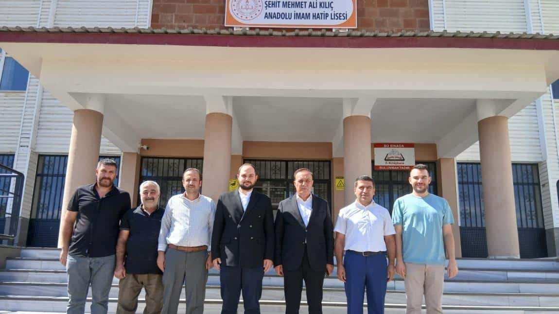 İlçe Milli Eğitim Müdürümüz ve İlçe Müftümüzün Okulumuzu Ziyareti